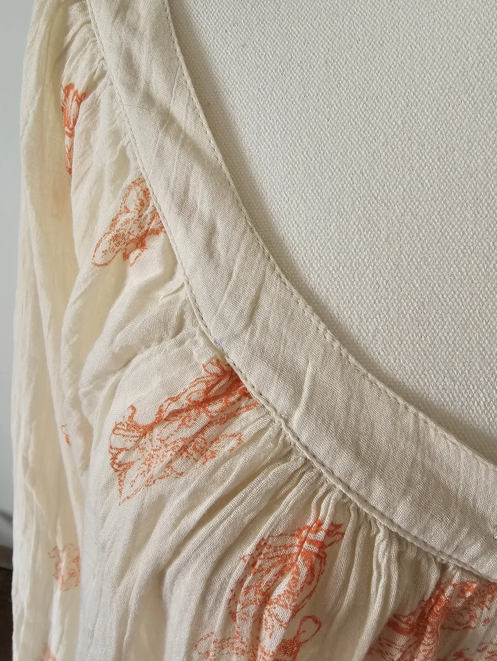 Intimately Free People M So I gathered oversized cotton sleep shirt - Picture 2 of 8